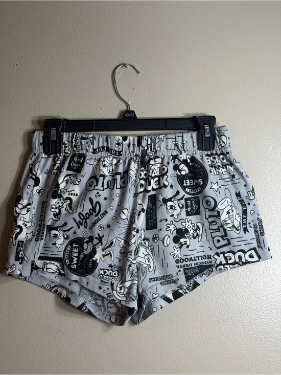 Disney Pants - Disney 100 Mickey Donald Duck Cartoon Lounge Sleep Shorts XS
